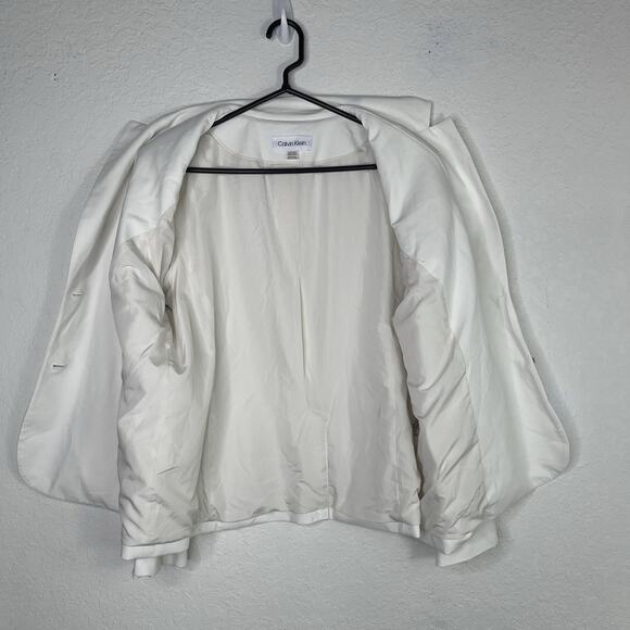 Calvin Klein Ivory Blazer Size 18W, classic, elegant, sophisticated, business - Picture 4 of 10
